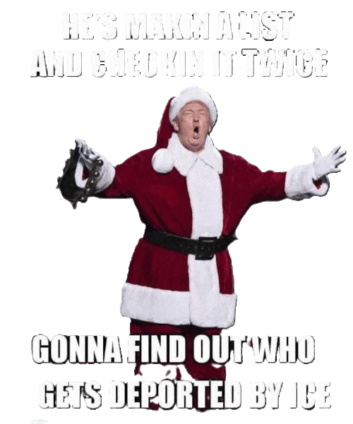 Trump Christmas deported by ICE