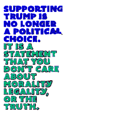 statement to trump supporters