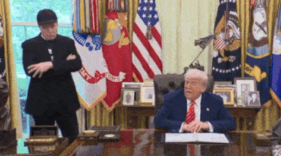 elon musk on drugs In the oval office