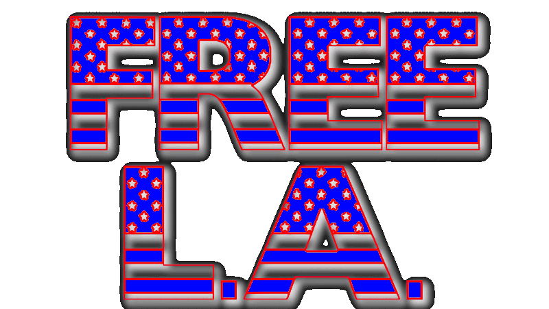 free LA in stars and stripes-transparent